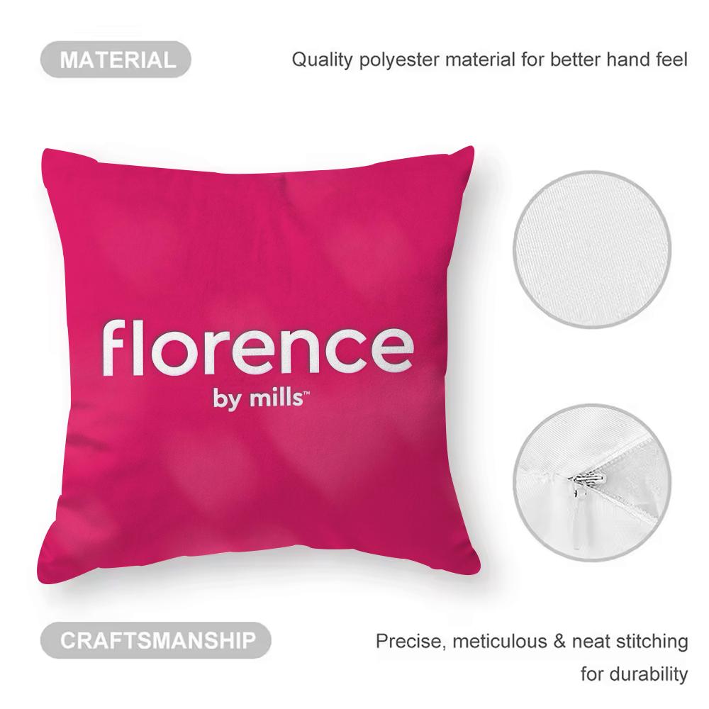 Fashion F-Florence by mills Make up Double-sided Printed pillow cover Short plush Suitable living rooms throw cushion cover