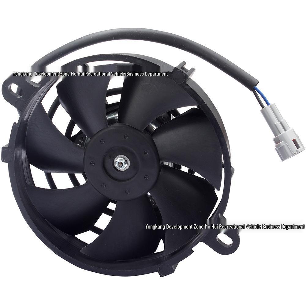 

Water-Cooled Oil Cooler Fan Radiator for 150-250cc Off-road ATV, Motorcycle, and Beach Vehicles
