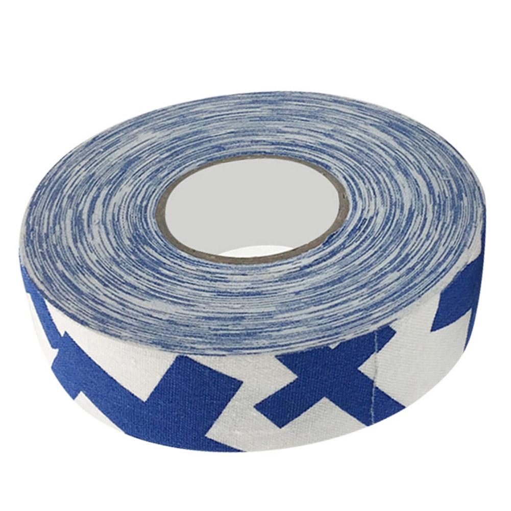 2.5cmx25m Hockey Protective Tape Sport Badminton Pole Pads Hockey Stick Tapes Blue Plus Sign