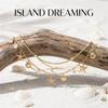 Fashion Bohemian Waist Chain for Women Sexy Layered Tassel Starfish Shell Belly Chain Summer Beach Bikini Body Charm Jewelry