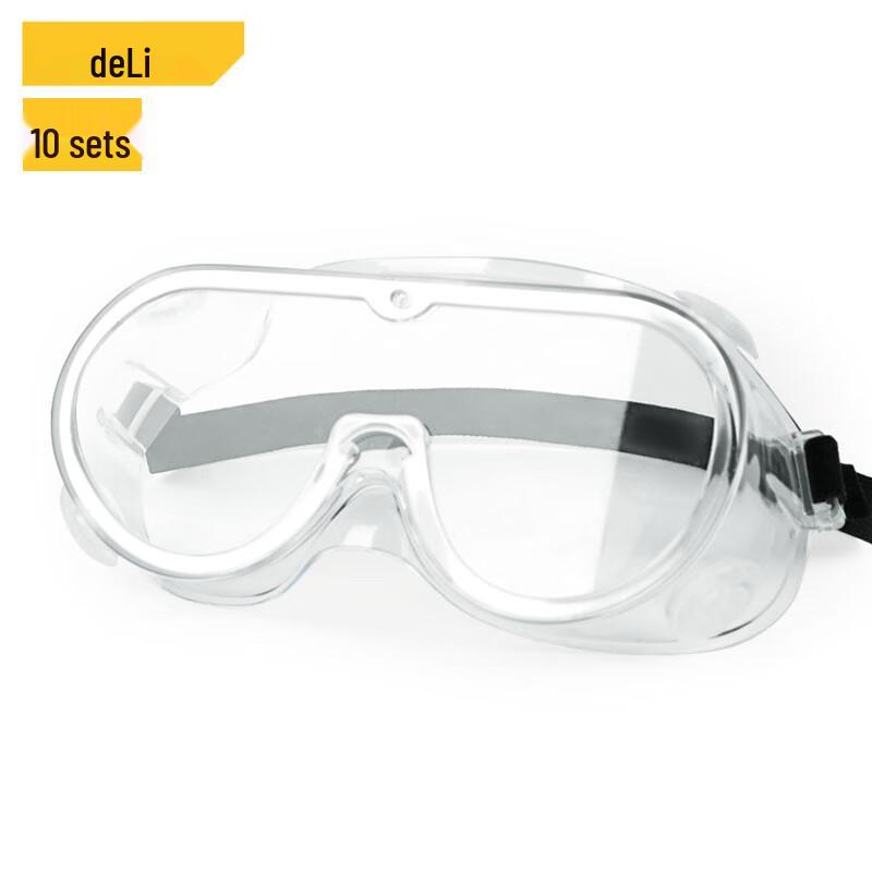 Deli Industrial Safety Goggles One Size