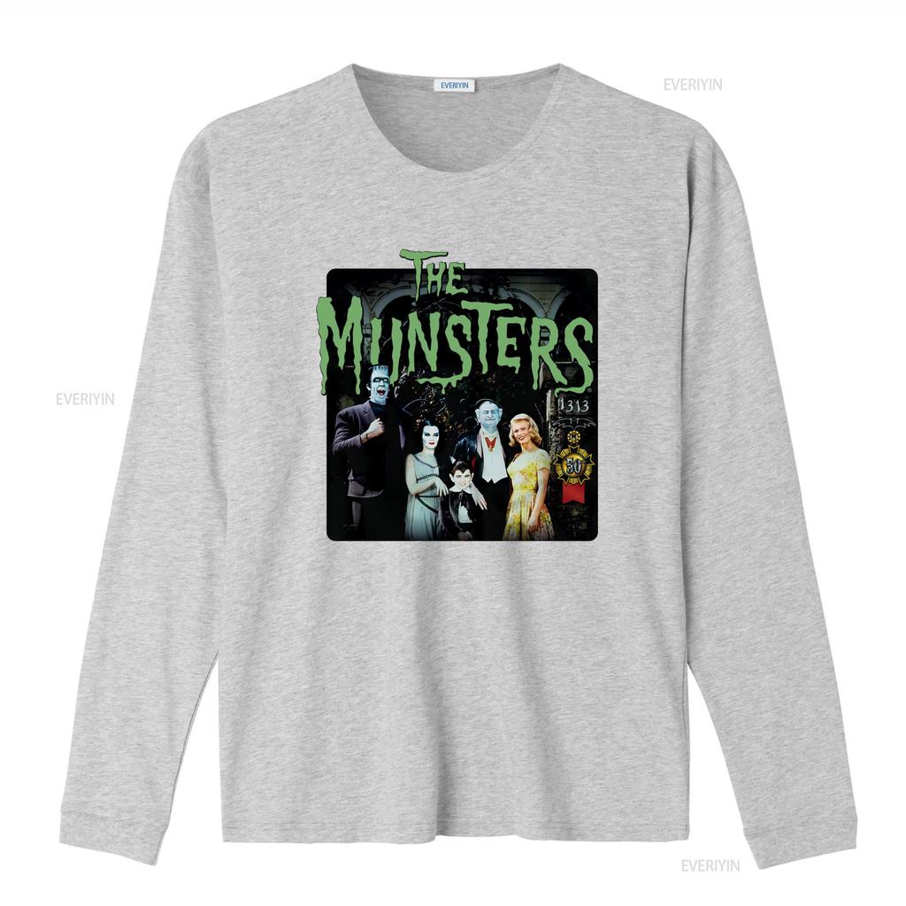 50 Years Munsters The 1313 Classic TV Show Mens Regular Fit T Shirt Vintage Washed Breathable Soft Homme Unisex Graphic