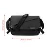 Waterproof Men Crossbody Bag Large Capacity Chest Bag Korean Style Student Shoulder Bag  Cycling