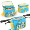 Bicycle Front Bag Waterproof Cute Bike Accessories with Shoulder Strap for Girls Boys Toddlers Or Scooter Accessories