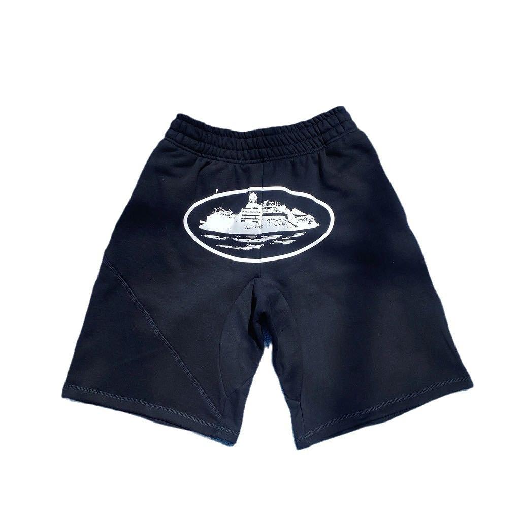 American High Street Loose Summer Cotton Casual Shorts - College Style