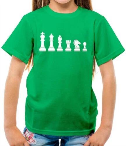 

Chess Pieces Kids T-Shirt - Games - Board Game - Player - Checkmate - King 160