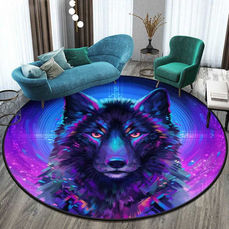 Hot Anime Tokyo Ghoul Round Carpet for Living Room Mat for Children Floor Rug Yoga Mat Bedroom E-sports Chair Mat Dropshipping
