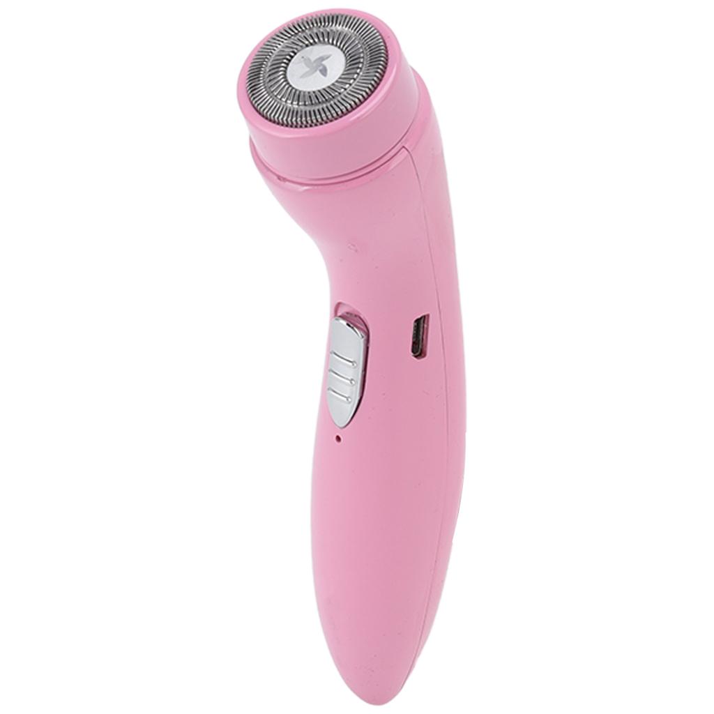 Electric Razor Low Noise Stainless Steel Electric Head Shaver Low Allergic Reactivity for Man 3.7V