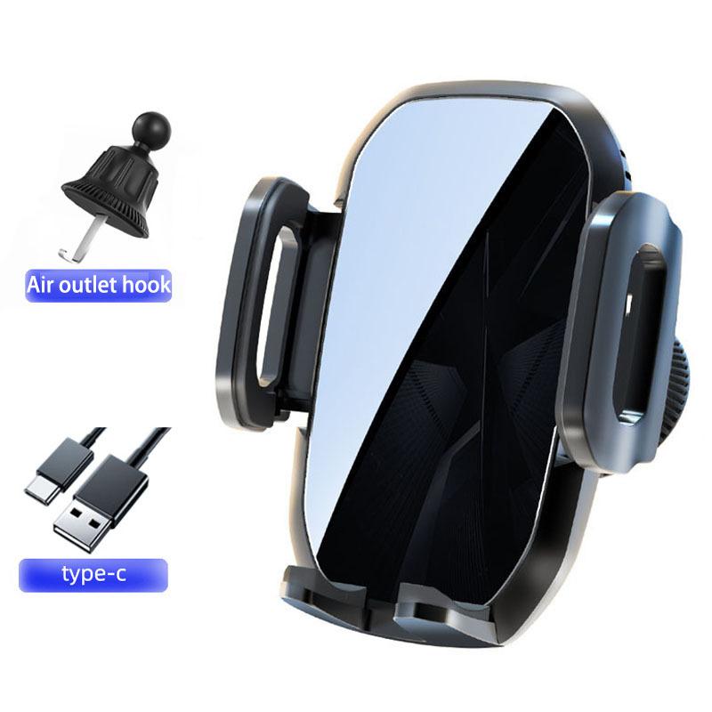 2025 15w Car wireless charger Gravity Air Vent Car Phone Mount Car Phone Holder Gravity Air Vent Car Phone Mount чёрный