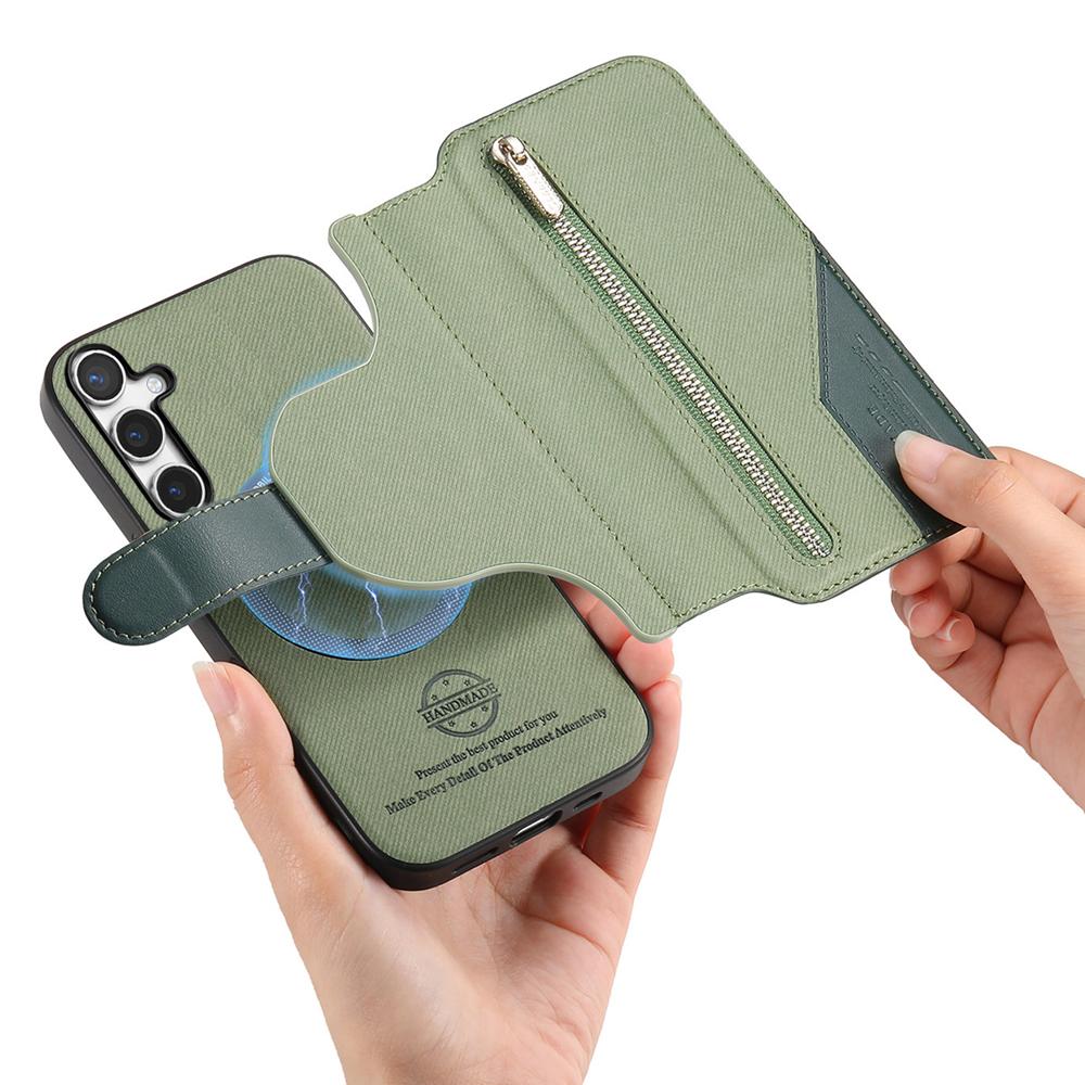 Luxury Case 2IN1 Wallet RFID Card Funda for Samsung Galaxy A57 A37 A56 A36 A26 A16 A06 A15 A25 A35 A55 A54 A34 A24 A14 07 A17 5G