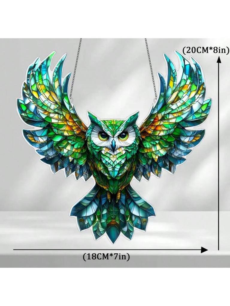 Multiple Colorful Owl Animal Themed Hanging Decorations, Ideal Gifts for Home and Office Decoration, Holiday Decoration