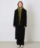 Danke Dir [100% Wool] Merino Wool Maxi Long Coat - Black