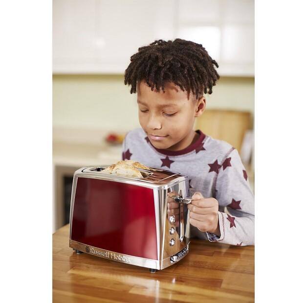 Toaster Russell Hobbs Luna Solar Red (23220-56)