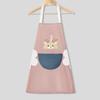 Waterproof & Oil-Proof Cute Kitchen Apron - Summer Thin, Hand-Wipable