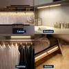 Motion Sensor Light LED Sensor night lights USB LED For Kitchen Cabinet Bedroom Wardrobe Indoor Lighting Long strip Night Light
