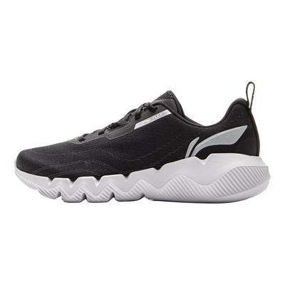 Comfortable Sports Shock Absorbing Non-Slip Low-Top Casual Running Shoes Men Sneaker Black AGCV283-1