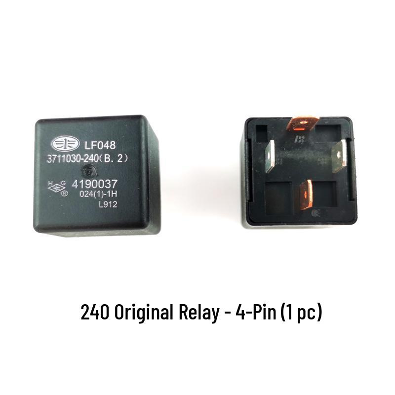 Compatible with Jiefang J6 Original Relay: JH6J6P High/Low Beam Four-Pin Relay