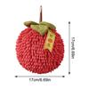 New Fruit Hand Towel Hanging Thickened Absorbent Towel Kitchen And Bathroom Towel Quick Drying Soft Towel New Year Decoration