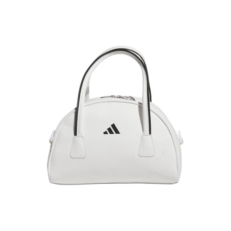Adidas Polyurethane Handbag Regular Women's White Adidas IK7401