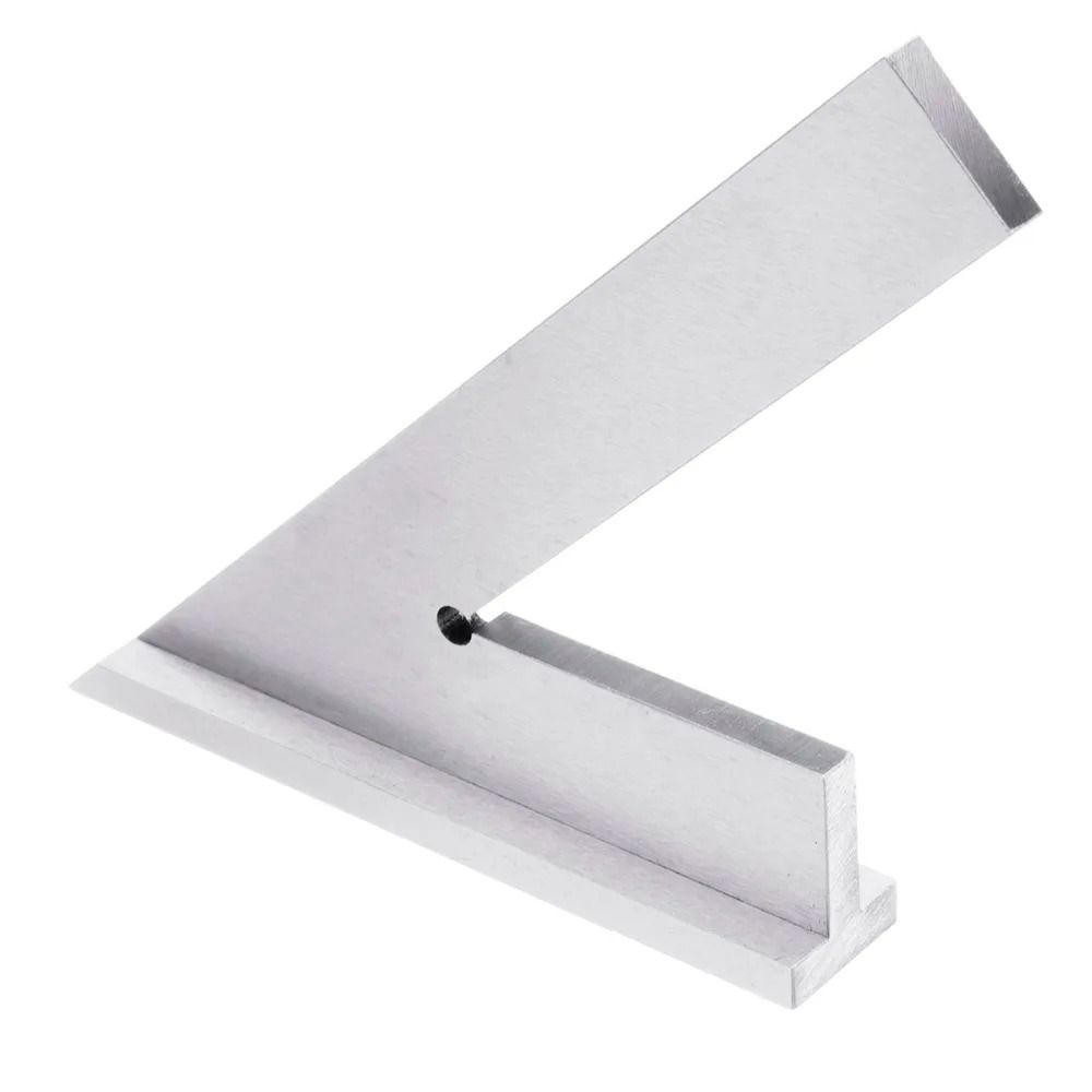 45° 45 Grad Flachwinkel-Lineal Langlebig Stabil Multi-Kombinations-Lineal Kohlenstoffstahl Präziser Winkel-Winkelmesser Werkzeug-Set Zimmermann