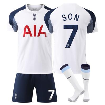 Tenue d'entraînement de football 2526 Tottenham N°. 7 Sun Xing 9 Richardson Maillot Adulte Enfant