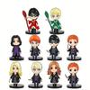 Hot 3-10pcs/set Harri Q Style Potter Posket Hermione Ron Hedwig Vinyl Figure Plaything Cake Decoration Car Figure PVC Doll Gift Toys