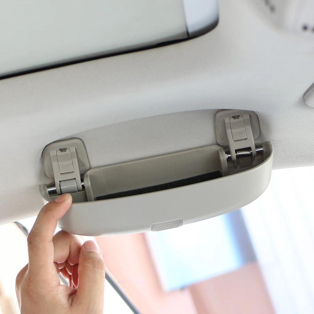 New Car Glasses Holder Sunglasses Storage Box Case for VOLKSWAGEN VW T-ROC TROC 2018 2019 2020 2025 2025 2025 2025 Accessorie