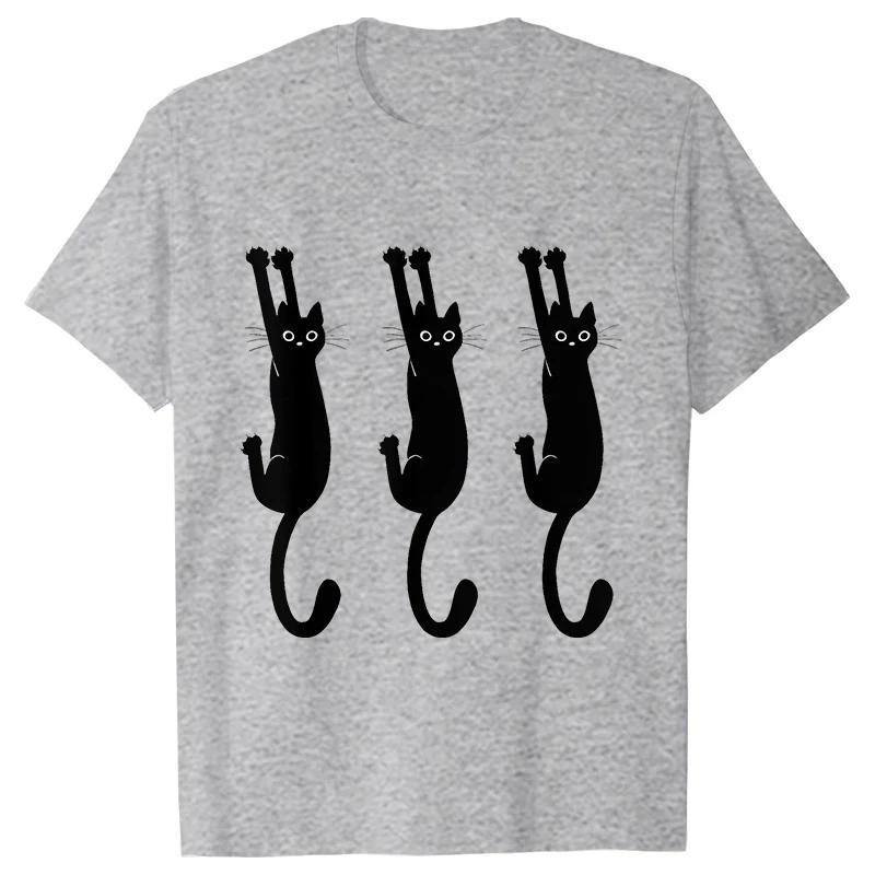 Divertente T-shirt Nera da Uomo Estate Harajuku Moda Maschile Traspirante Estetica Oversize Ulzzang Magliette Grafiche Y2k Top T-shirt da Uomo