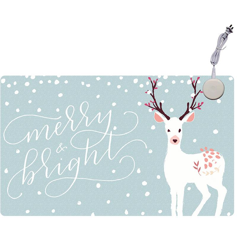 Dual-Use Heated Desk Mat: Wide Voltage Mouse Pad & Writing Surface