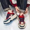 Personality Lace-up Chunky Sneakers Man Street Style Trend Men's Sneakers Low Cut Designer Platform Shoes For Man Casual Shoes
