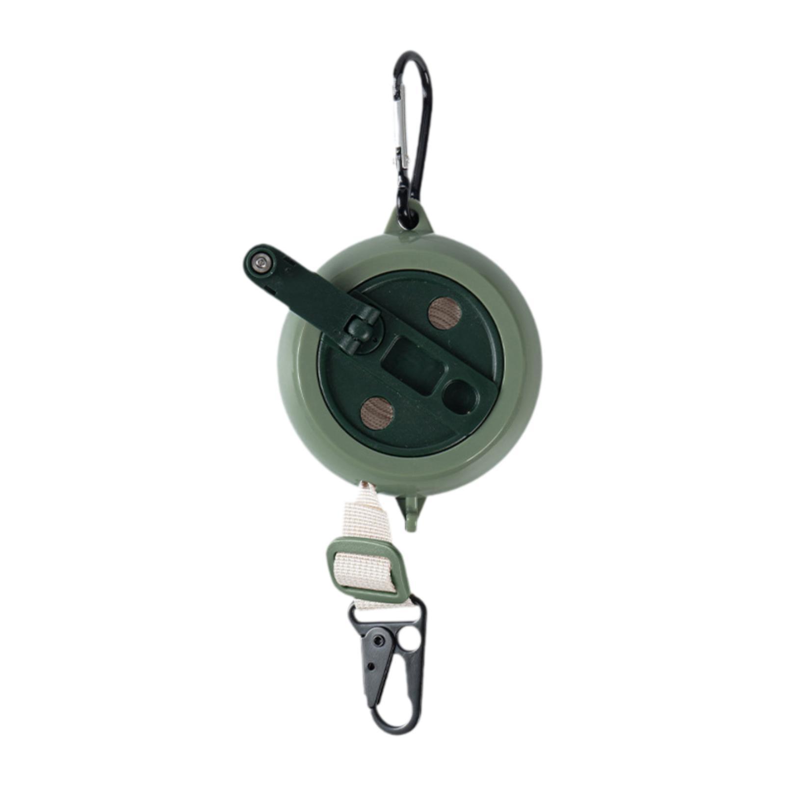 

Дорожная бельевая веревка, портативная веревка для сушки белья, веревка для кемпинга, для рюкзака, гостиничного номера, балкона, дома, для пеших походов зелёный