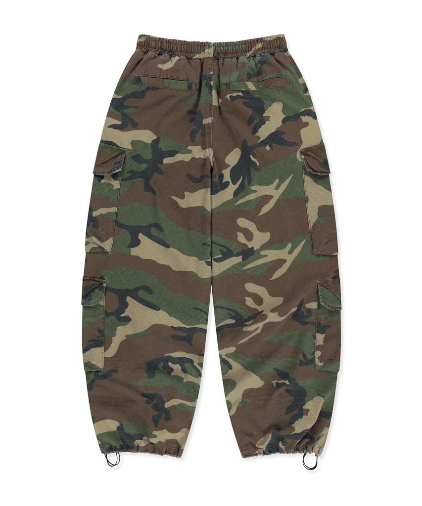 BROWNBREATH Double Pocket Pants - Khaki