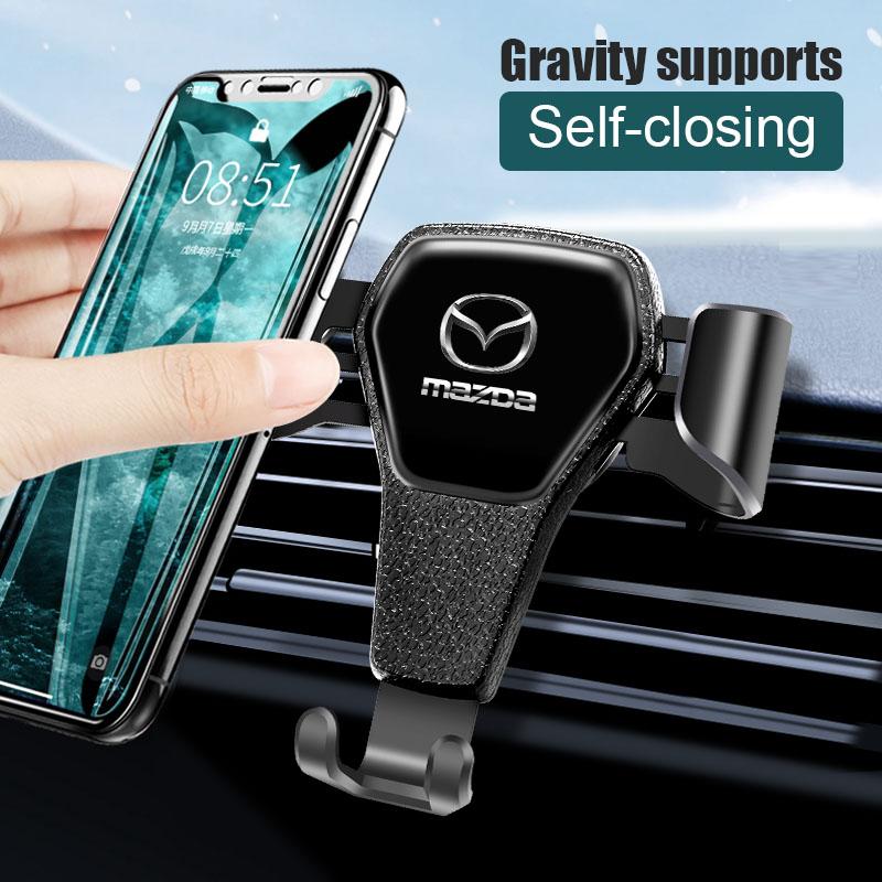 1 Stück Auto-Spezifische Auto-Halterung GPS-Telefon Lüftungsclip Installation Für Mazda 3 6 CX5 2 CX3 CX9 MX5 RX8 Axela Demio Atenza MS GJI