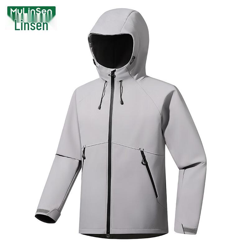 Mulinsen Women's Outdoor Windproof and Waterproof Softshell Jacket
