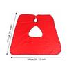 Adjustable Buckle Straps Transparent Window Visible Apron Hairdressing Gown Cape  Home Use