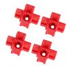 40PCS Chicken Waterer Nipples Plastic Steel Automatic Poultry Nipple Waterer with Drill Bit for