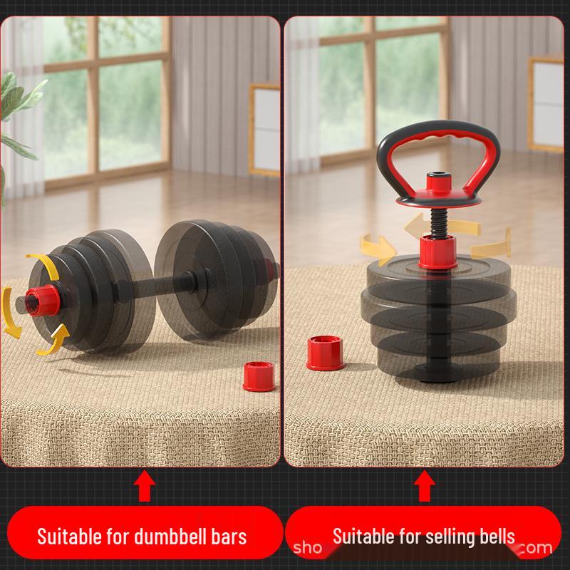 Eco-Friendly Safety Lock Anti-Loosening Nut Dumbbell Bar for Weightlifting