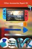 Repair Repair Kit for OLED Switch Repair Repair 3D Sensor Analog Set of Thumb Japanese Instruction Manual Included Joy-Con [48-in-1 Joy-Con