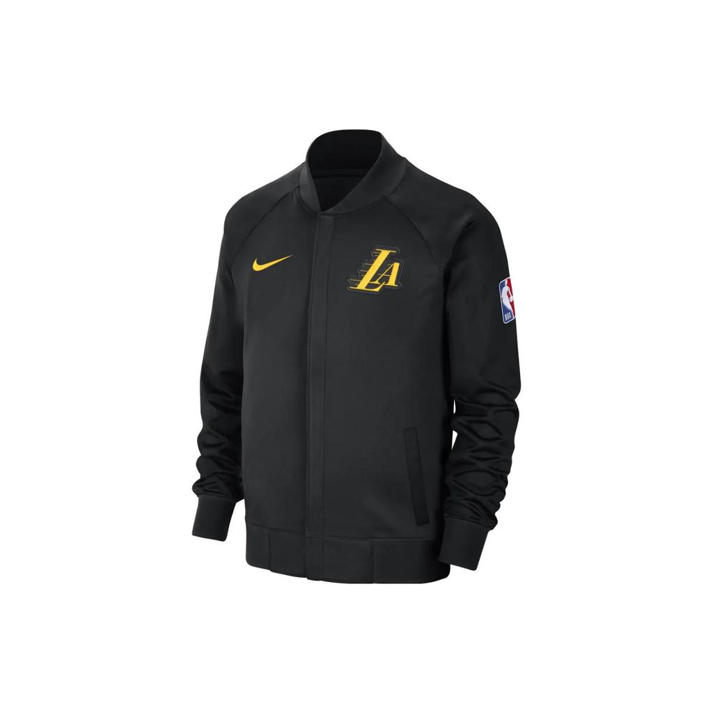 New Nike Dri-Fit Showtime City Edition Jackets Coats City Edition Los Angeles Lakers Men's Black DX9382-010