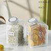 kitchen accessories Thickened Sealed Jars Leak-Proof Bug Proof Storage Box Moisture Proof Lidded Grain Storage Container Travel