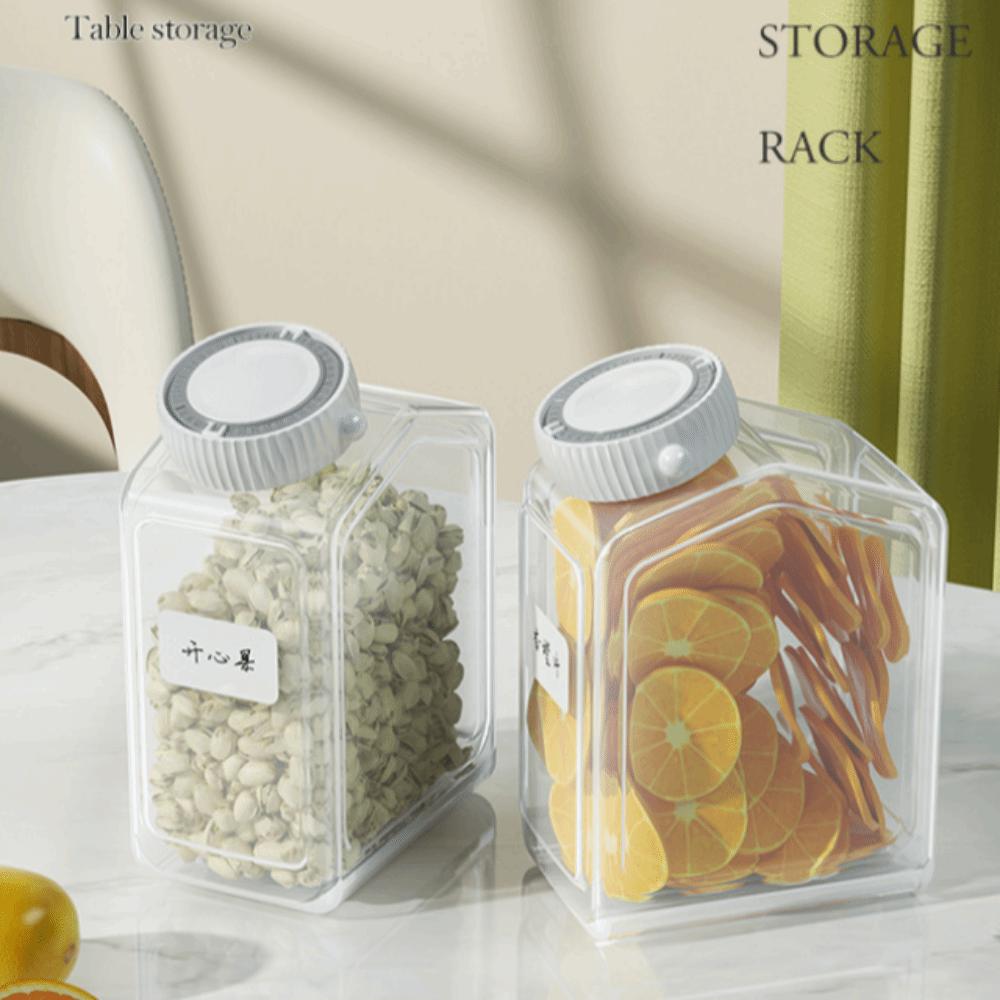 kitchen accessories Thickened Sealed Jars Leak-Proof Bug Proof Storage Box Moisture Proof Lidded Grain Storage Container Travel