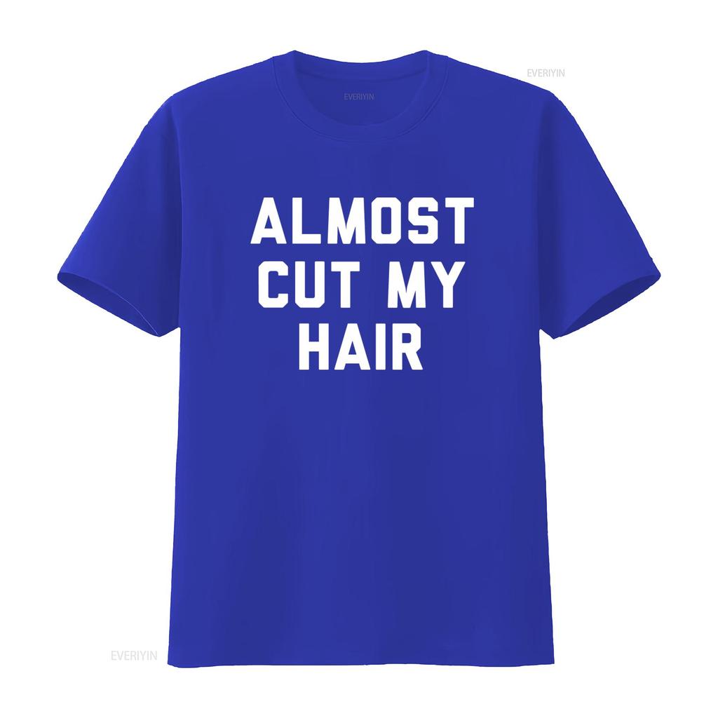 Almost Cut My Hair Classic Rock And Roll Hippie 70s Funny Song T Shirt Vintage Washed Streetwear Designer Clothes Stretched