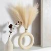10Pcs Faux Pampas Grass Artificial Flowers Boho Decoration Wedding Bouquet Party Home Room Decor Fake Plant Fluffy Reed Flower