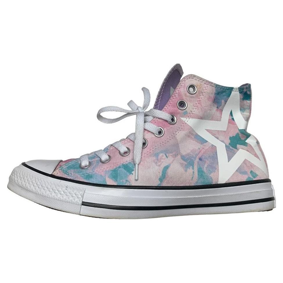 Converse Chuck Taylor All Star High Washed Lilac Unisex Sneakers Multi-Color 163405C