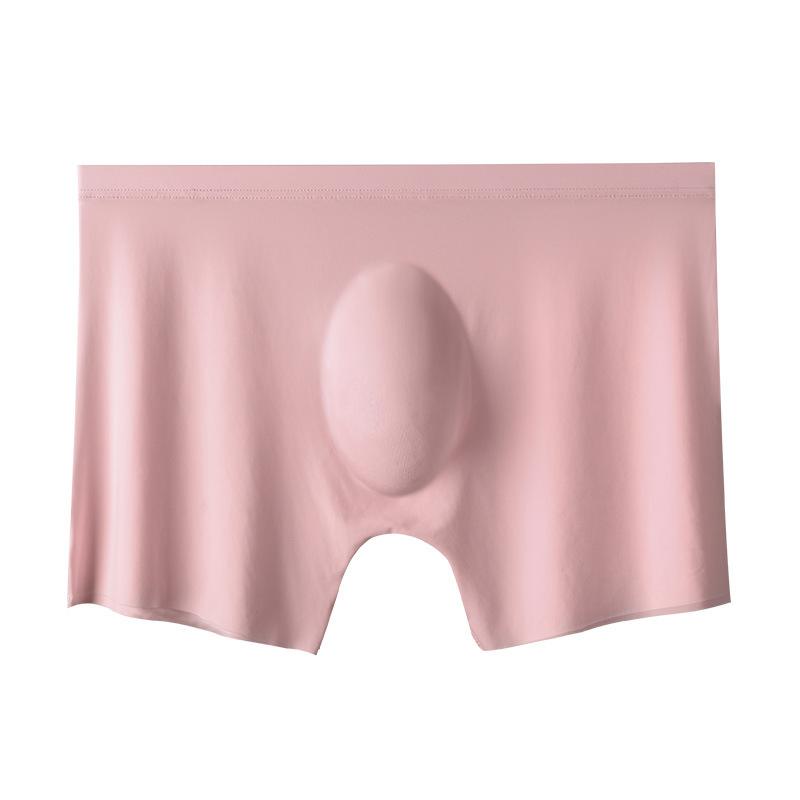 Pánské kalhotky Pánské ledově hedvábné boxerky Bezešvé sexy spodní prádlo Pánské ultratenké prodyšné kalhotky