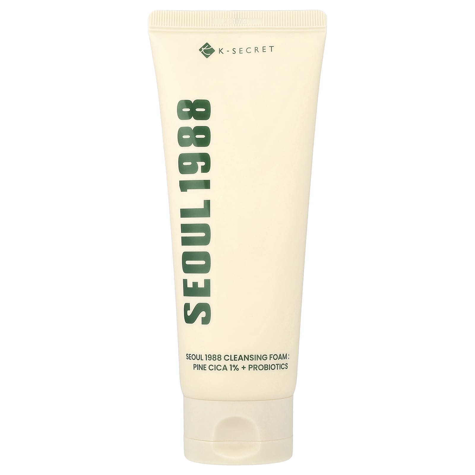 

K-Secret, Seoul 1988 Cleansing Foam, 1% Pine Nut + Probiotic, 150ml (5.07 fl oz)