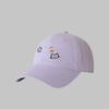 Spring and Summer Sweet Macaron Color Baseball Hat for Women Korean Version Sunshade Cartoon Cute Kitten Sunshade Baseball Hat
