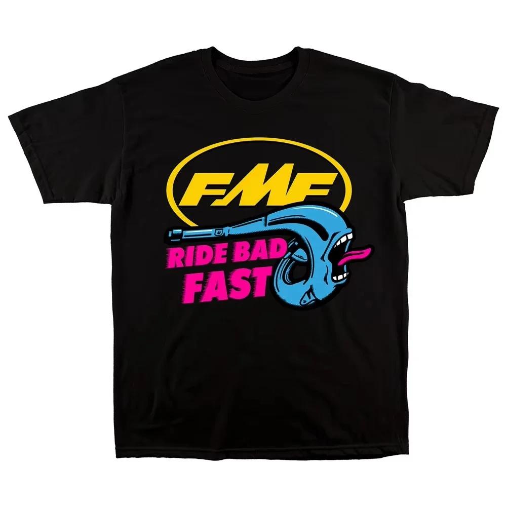 

FMF California Racing Suit 2026 Summer New Hot Selling Mens Tshirt Pure Cotton Tshirt Street Wear Y2K Mens Clothing 4XL