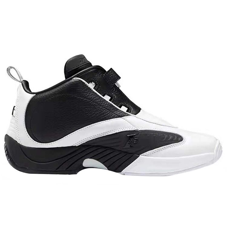 Reebok Answer Iverson 4 Unrestrained OG Men Basketball Shoes Black White K-FY9691