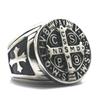 Domineering Cross Ring, Retro Ring, Punk Hip-hop Men's Hand Jewelry